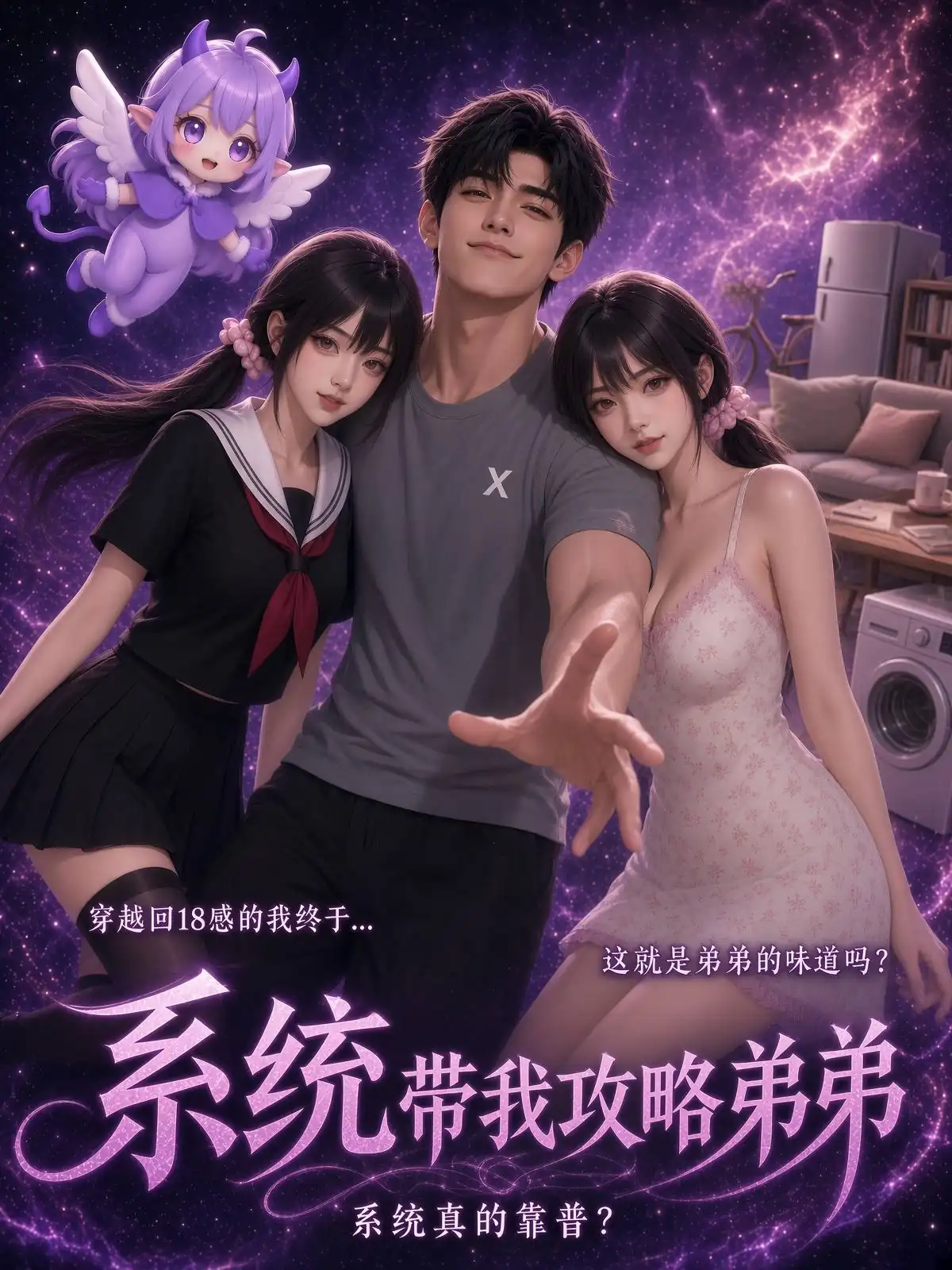 AI 漫剧原创设定封面