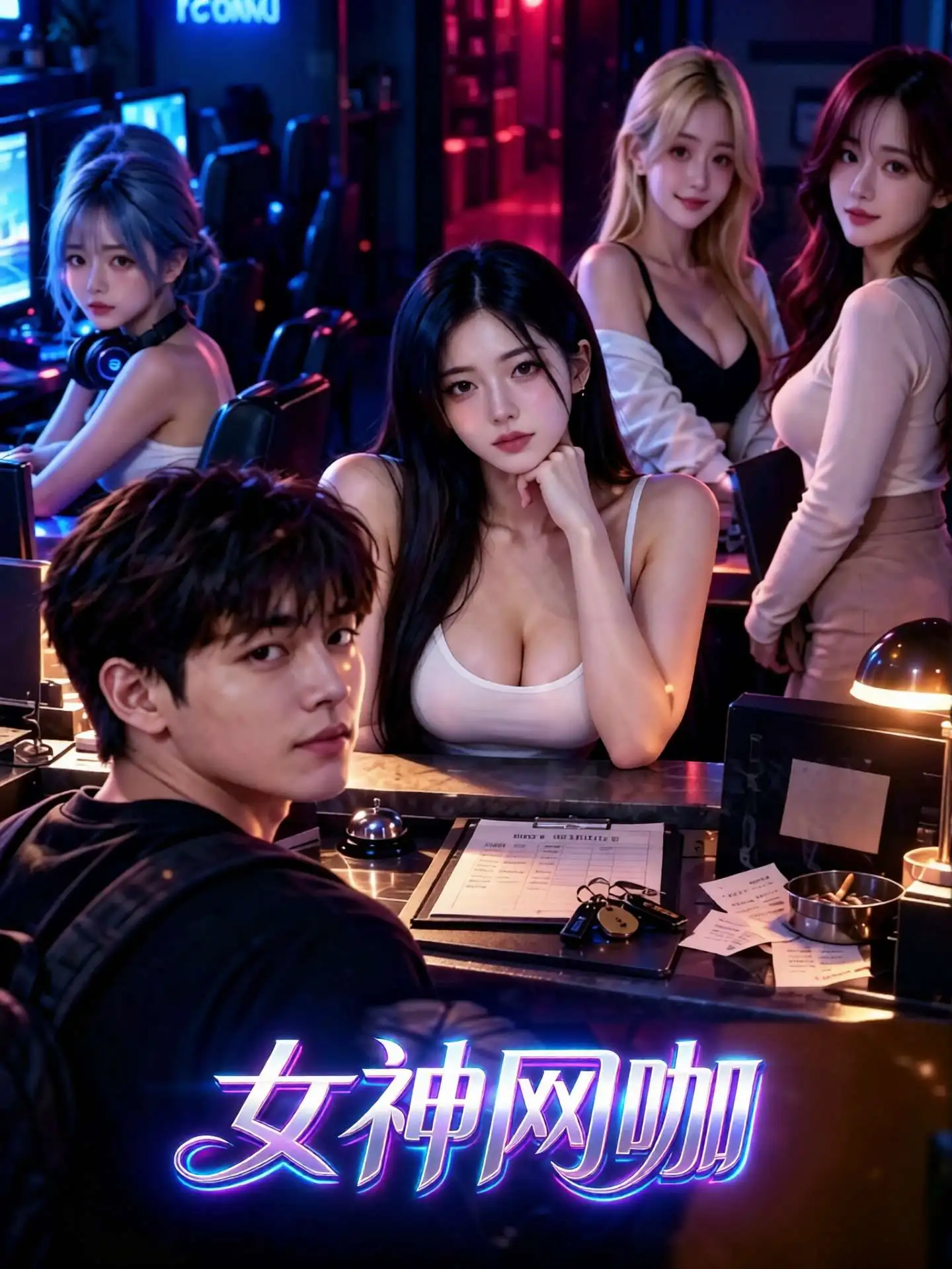 AI 漫剧连载内容封面